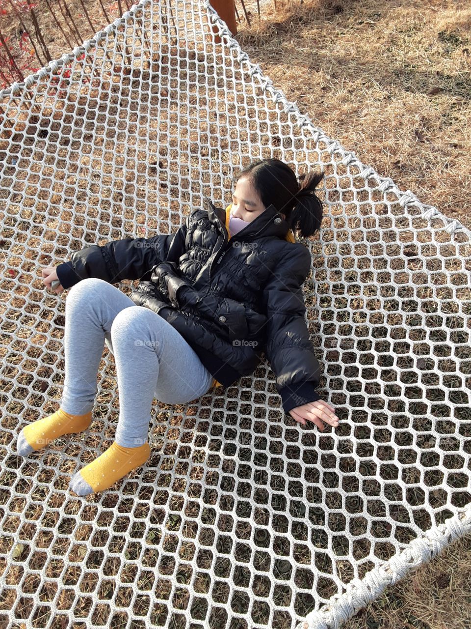 going outside to help my girl  to explore and to make her happy.