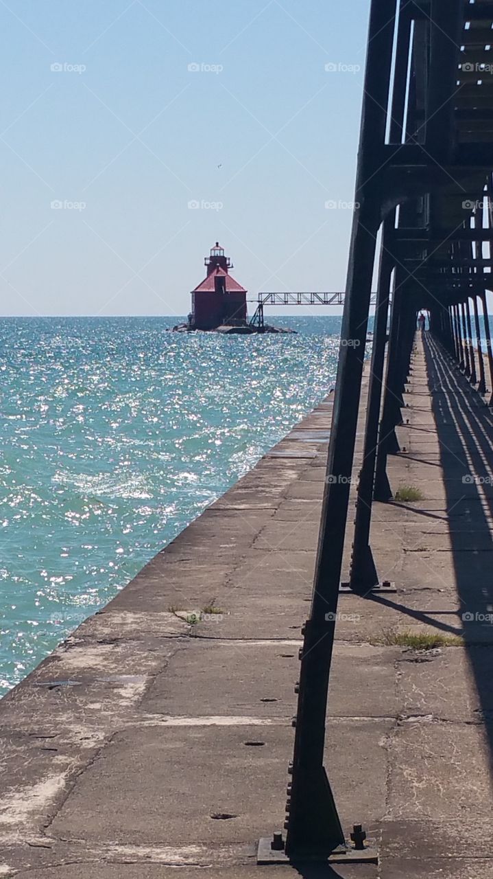 lake Michigan lighthouse