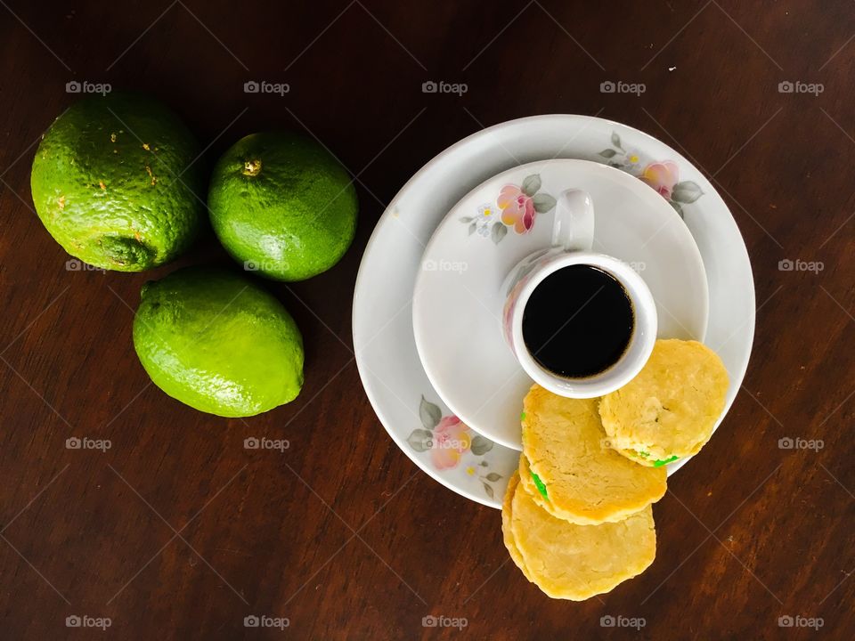 Cookies and coffee