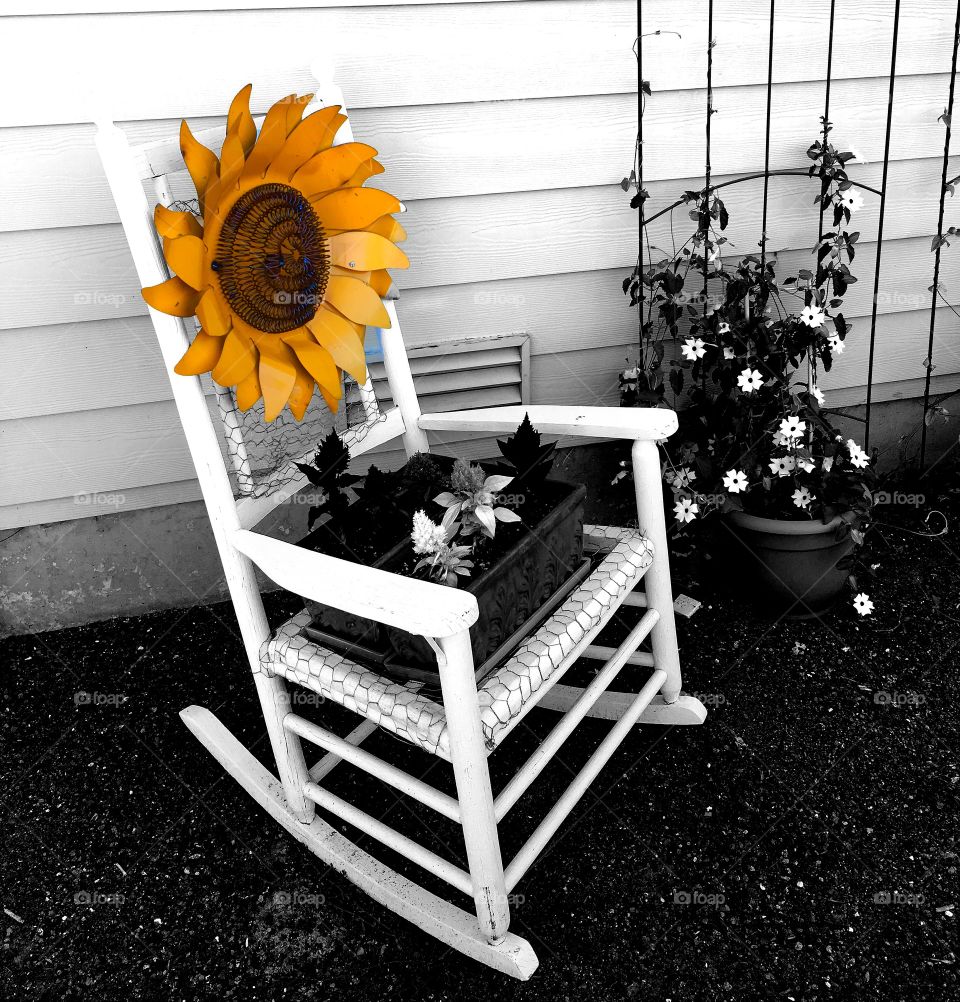 Garden Rocking Chair