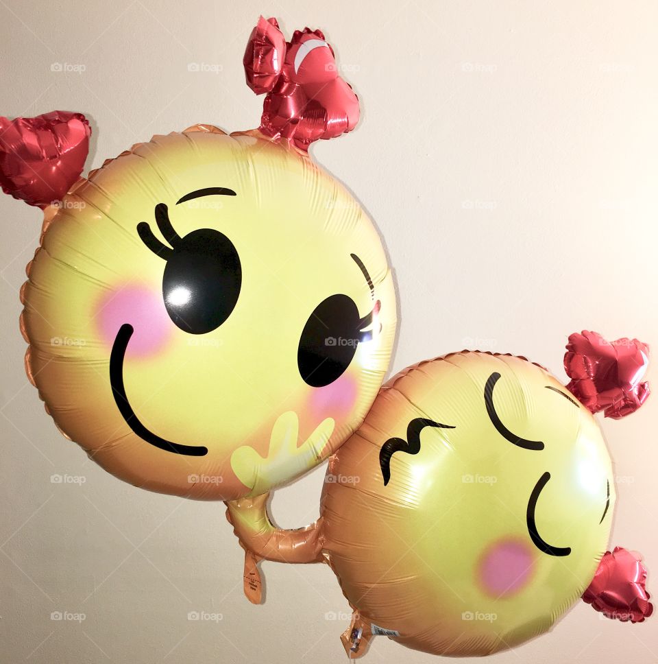 Love Balloons Kiss