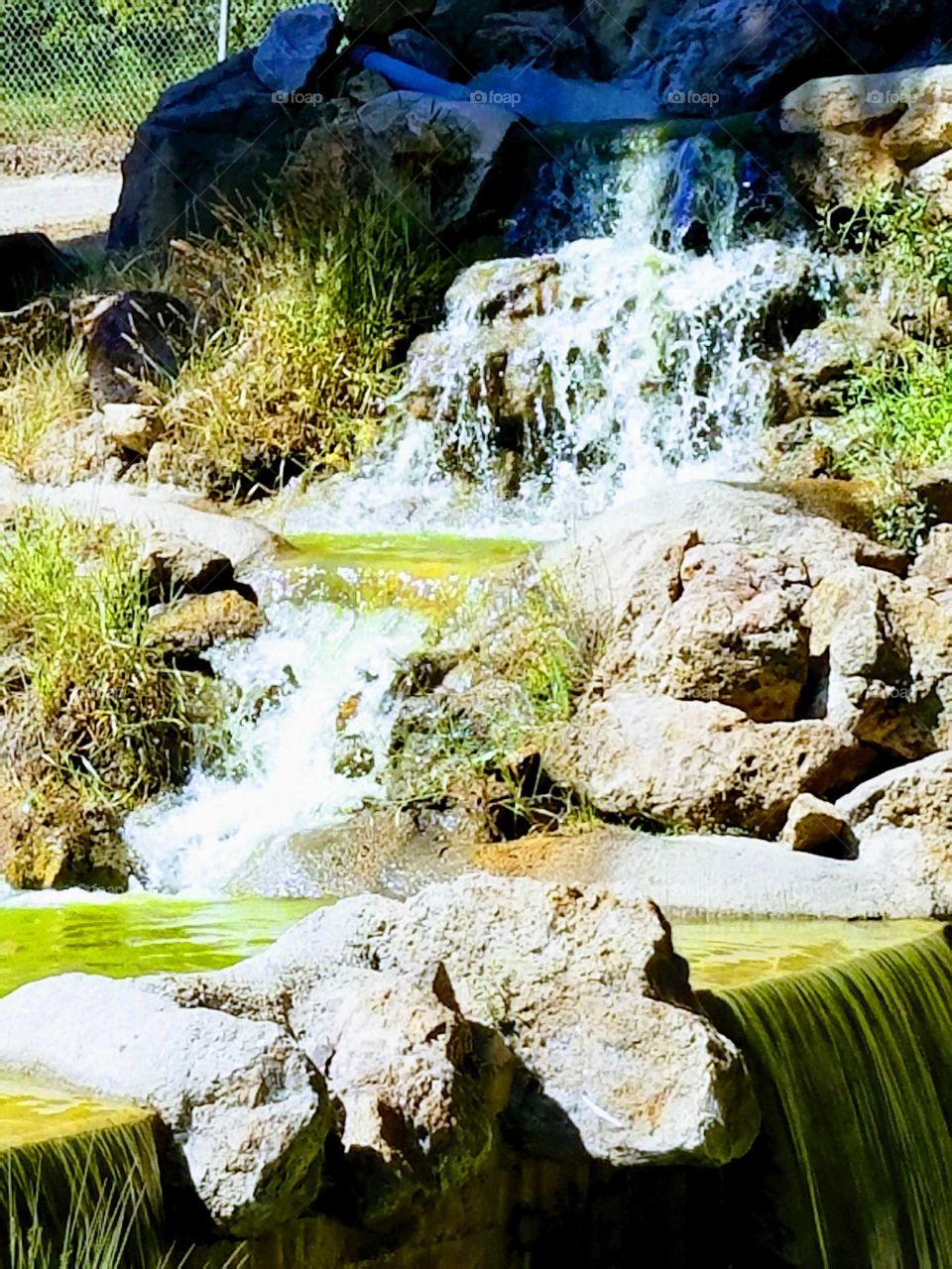 Beautiful Green Waterfalls