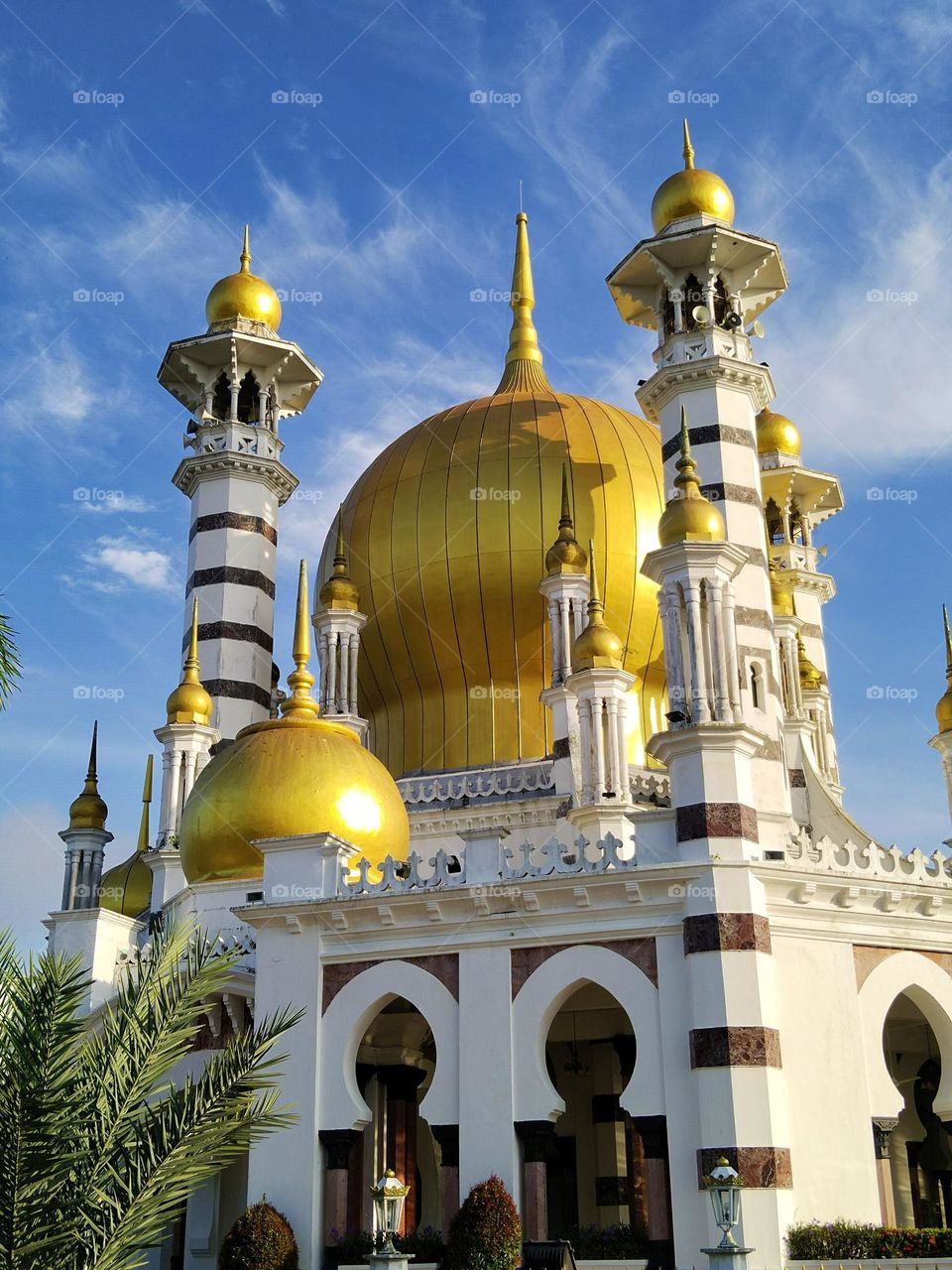 Masjid Ubidiah in Kuala Kangsar ,Perak, Malaysia.