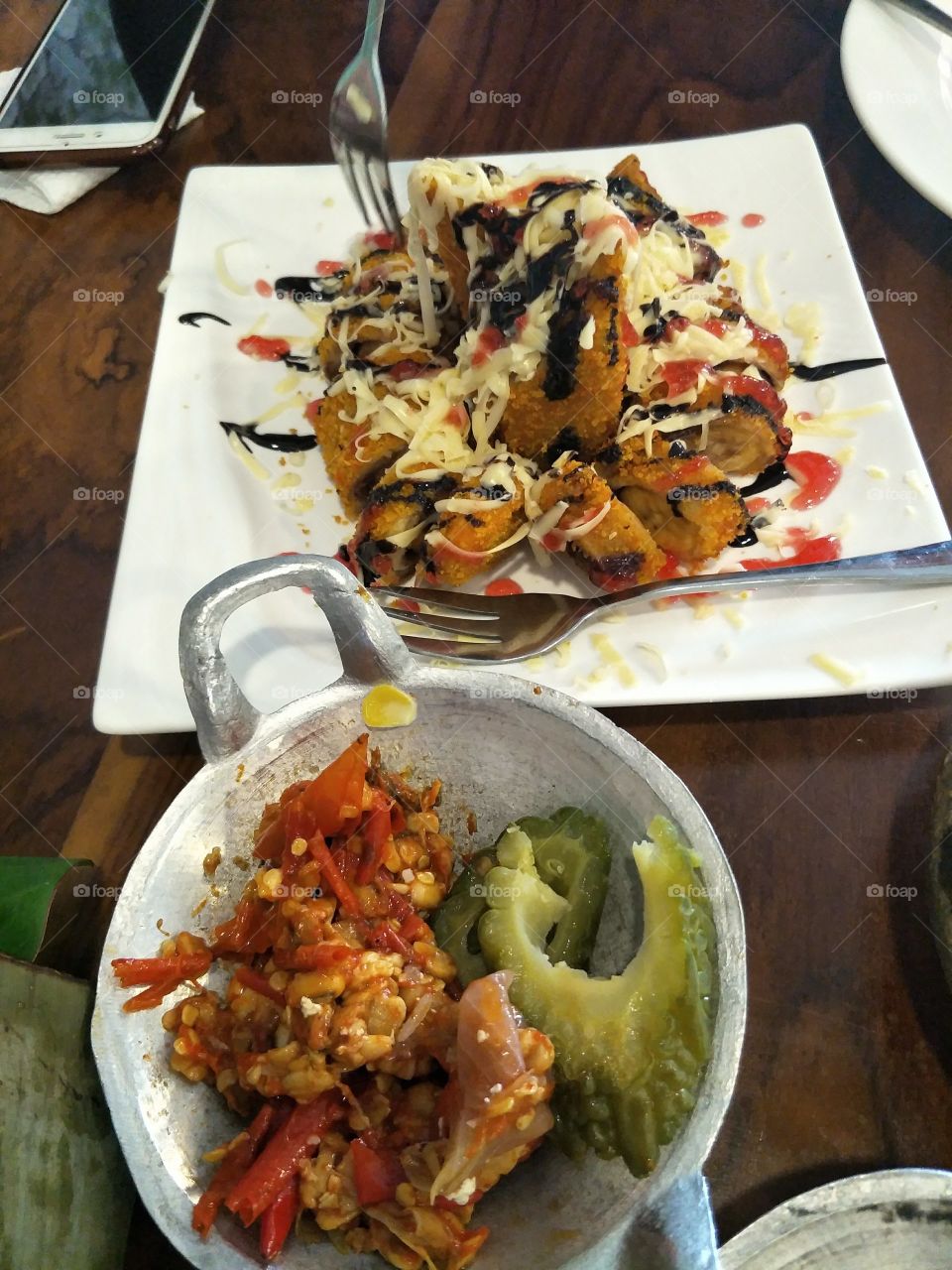 Pisang Cheese & Sambal