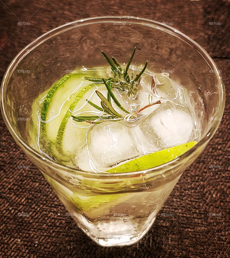 mojito on ice