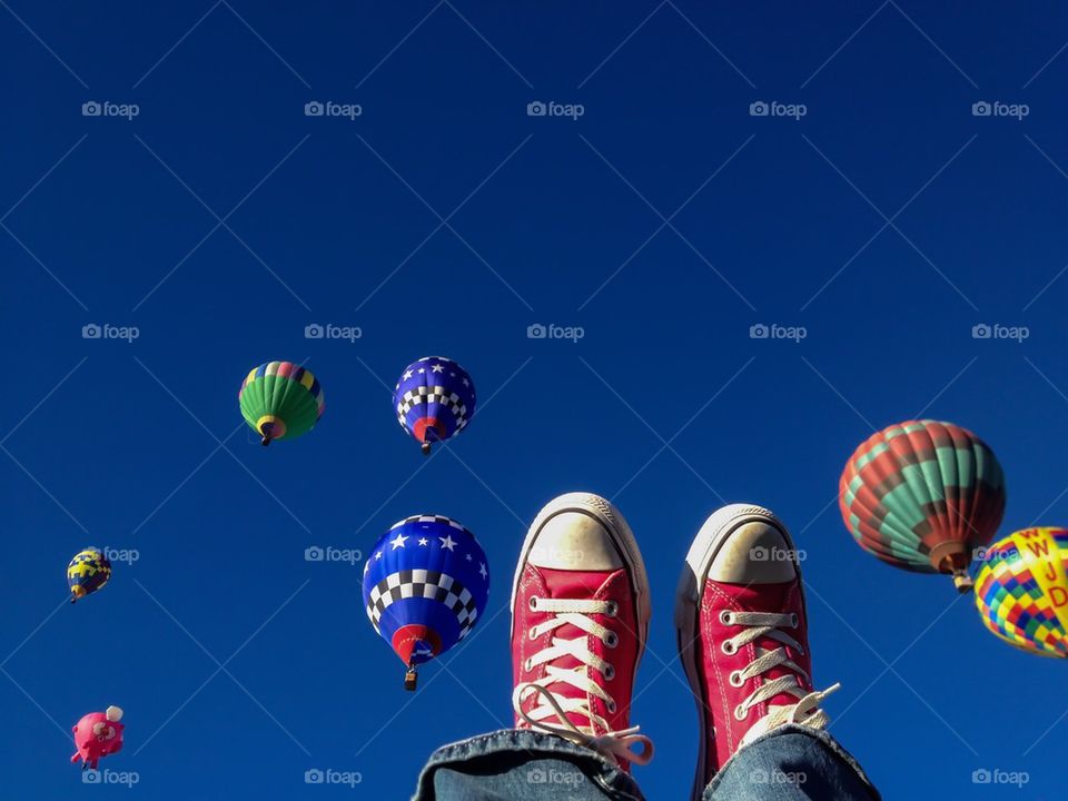 Balloon fiesta in Albuquerque 