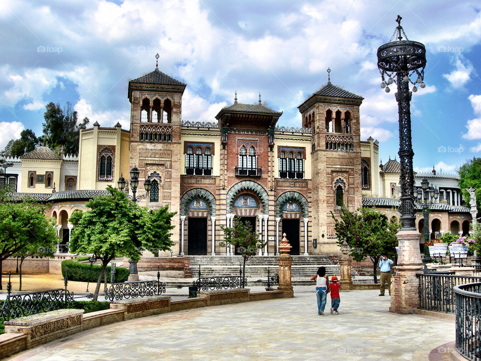 Plaza of Spain in Seville
