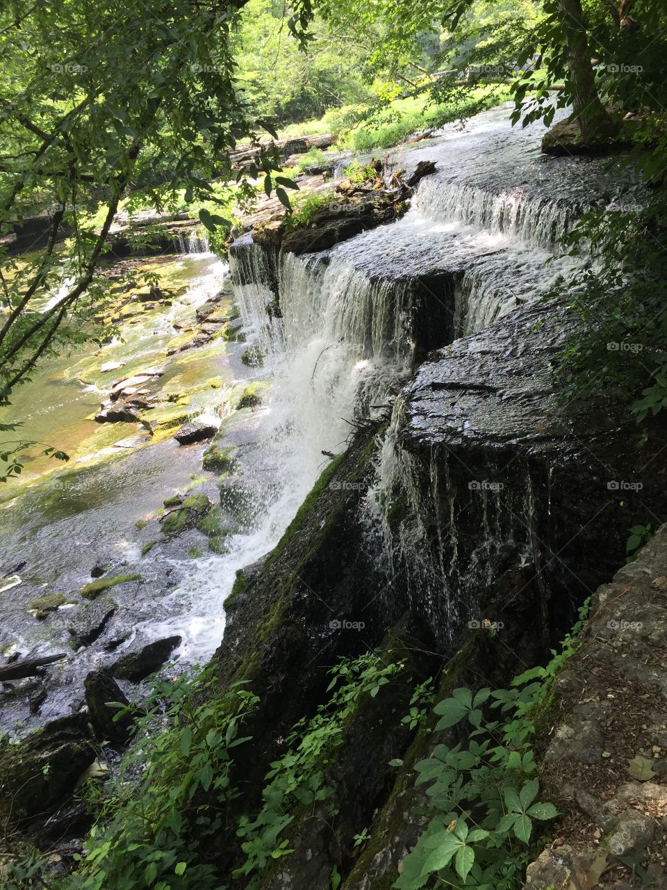 Waterfalls in TN. Hiking in TN checking out waterfalls
