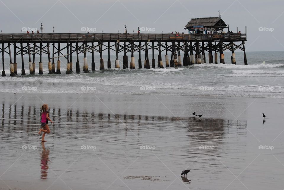 Girl on the Beach