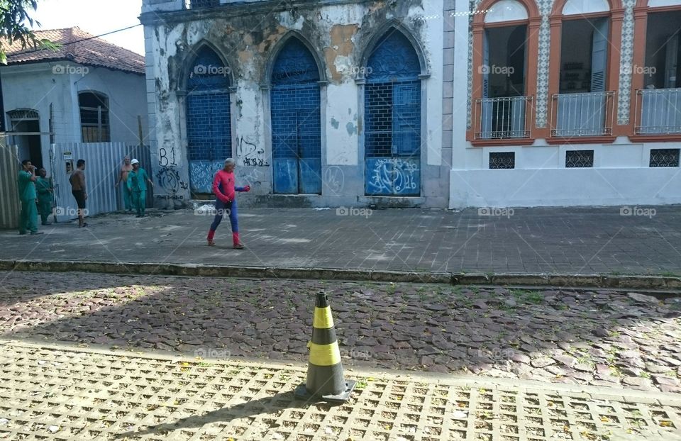 Rua histórica pessoas históricas