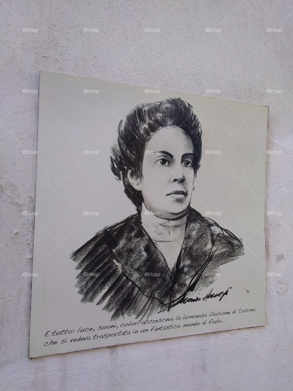 Portrait of Grazia Deledda