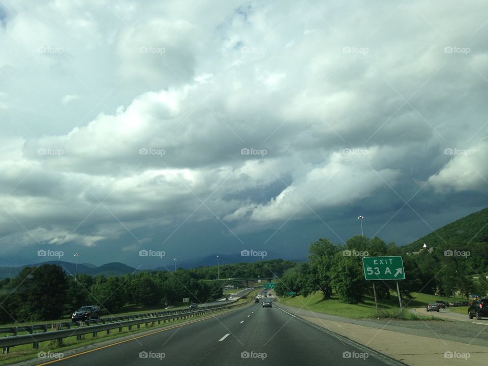 Asheville. Driving in Asheville, NC.