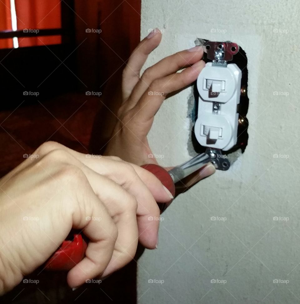 Changing light switch