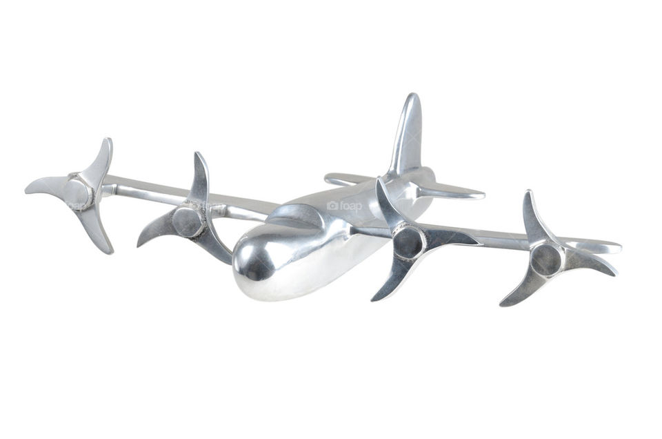 Chromed Model Airplane
