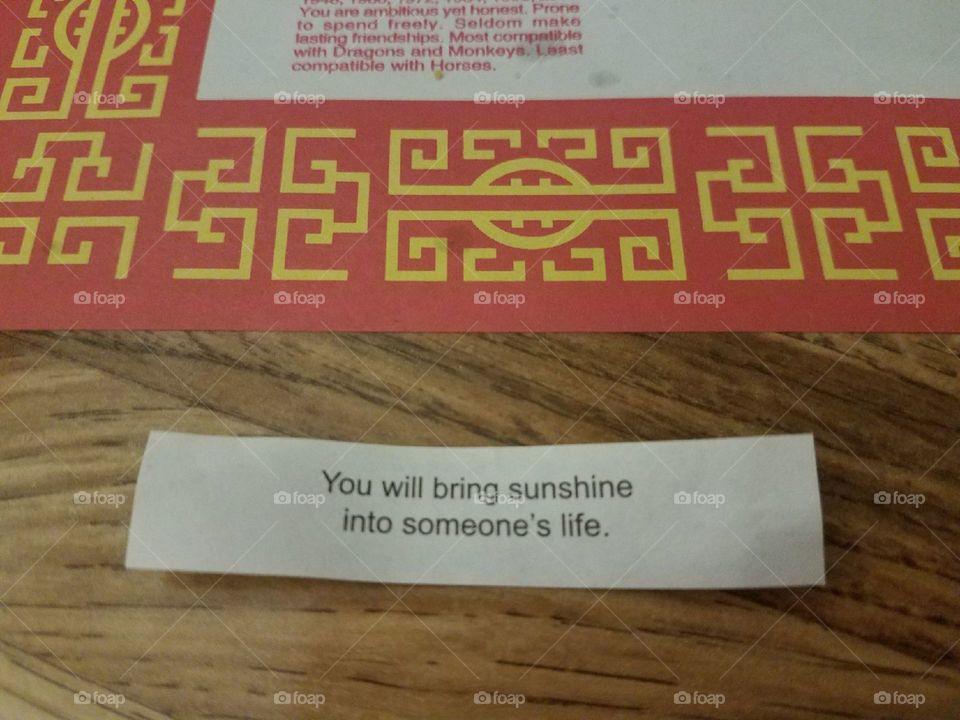 Happy Chinese Fortune