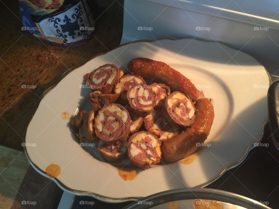 Meat Rollups, a Sicilian speciality 