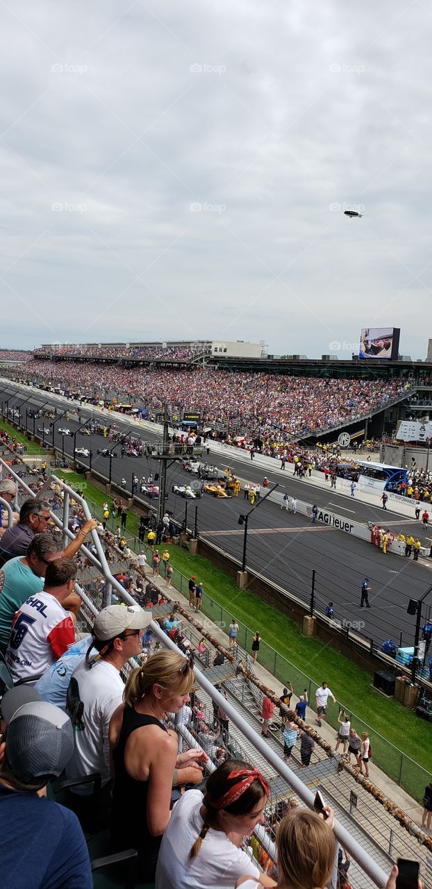 2019 Indy 500 - Starting Grid