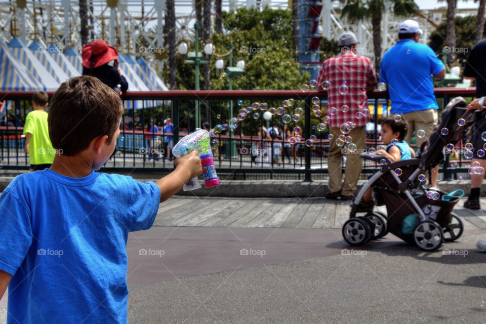 Bubble Kid at Disney California Adventure