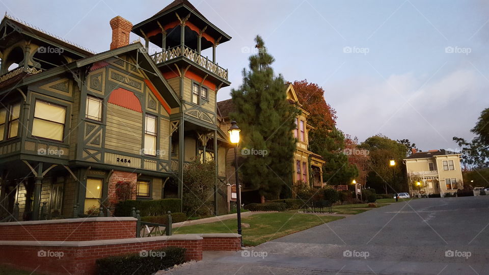 Old homes in San Diego