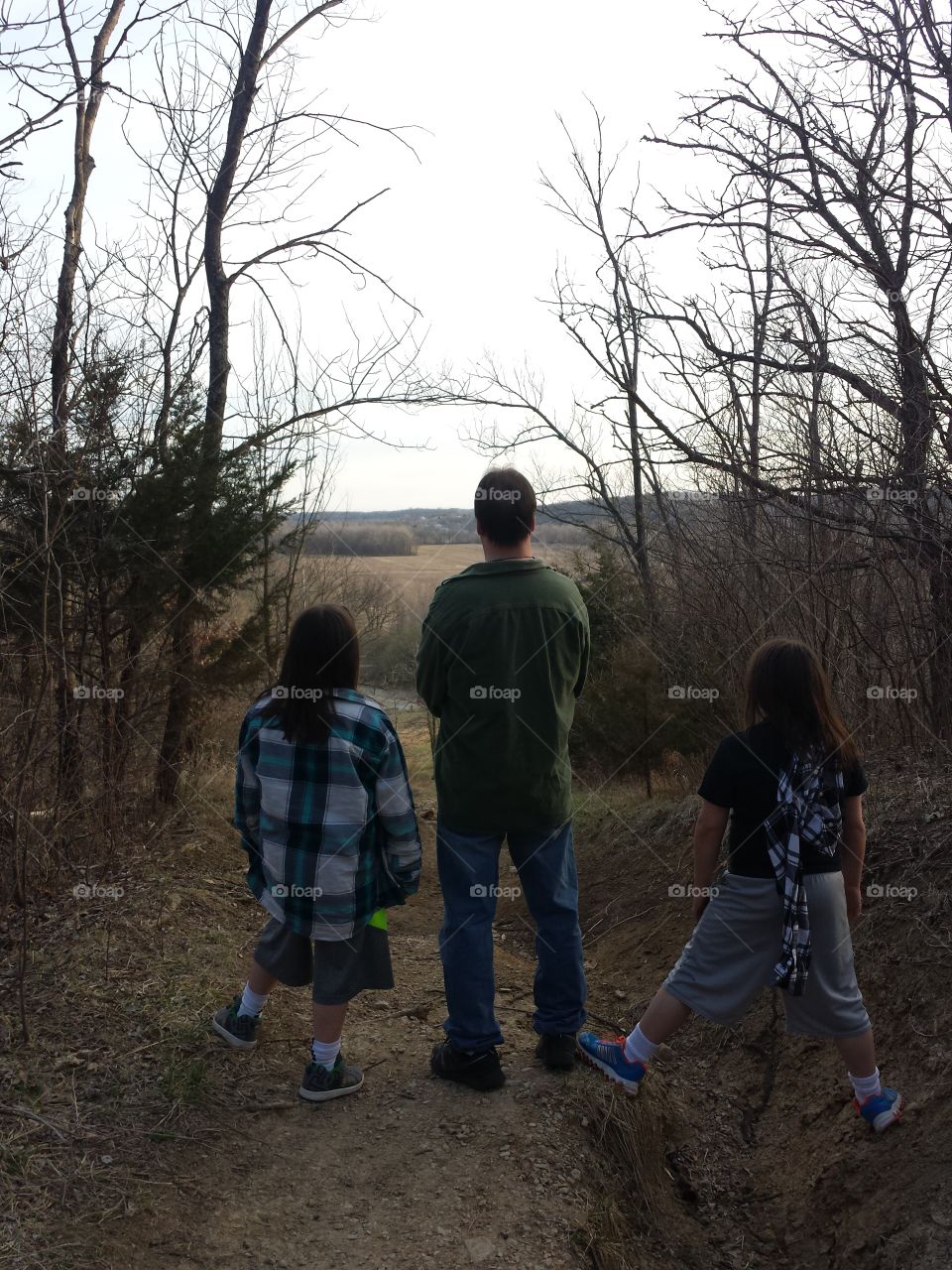 Marching through the Woodland