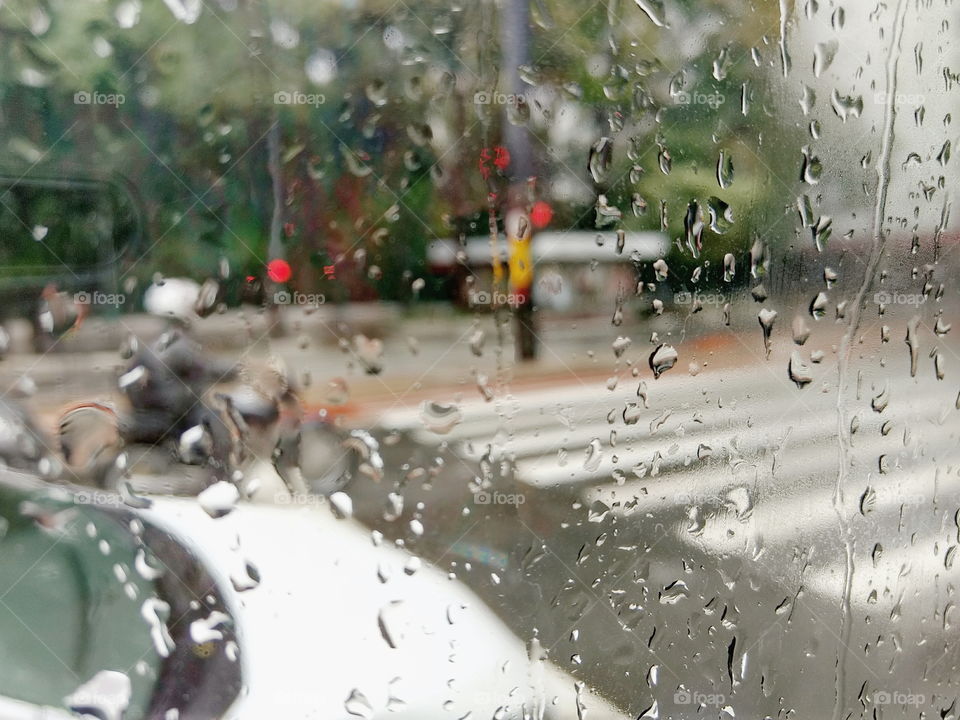 Rainy day in Sao Paulo