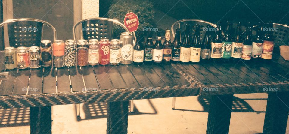 Graveyard of beers
