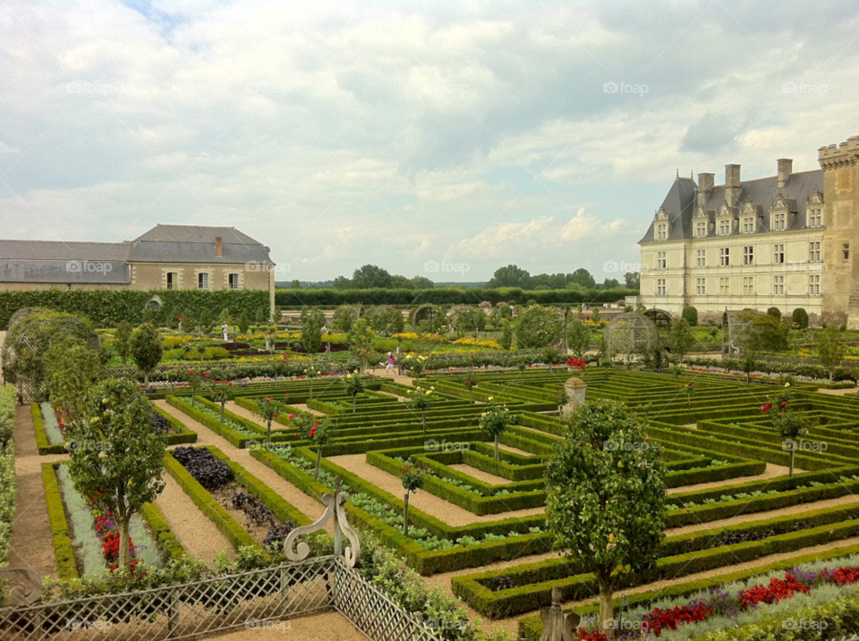 garden travel france chateau by tediiliescu