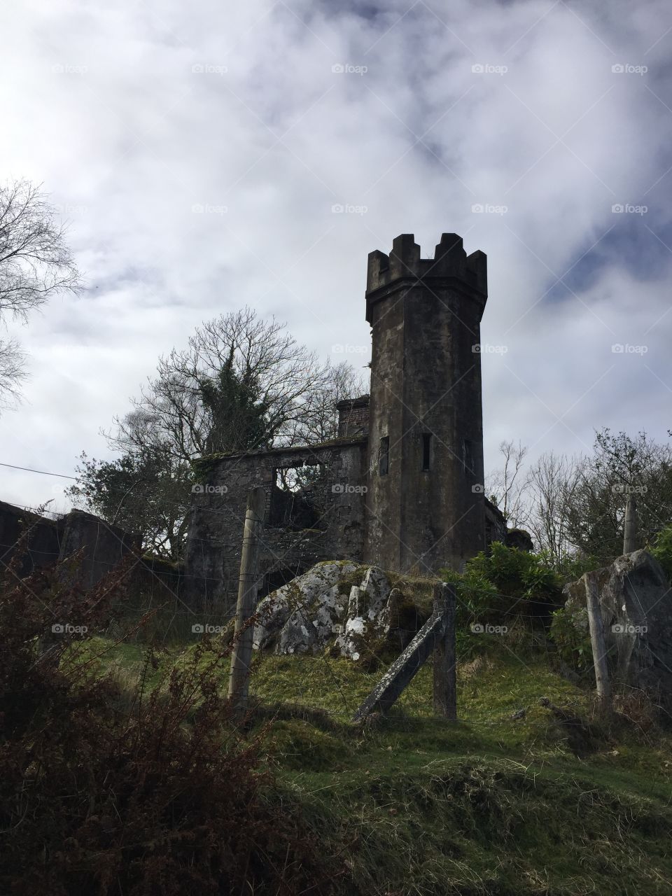 Abandoned castle