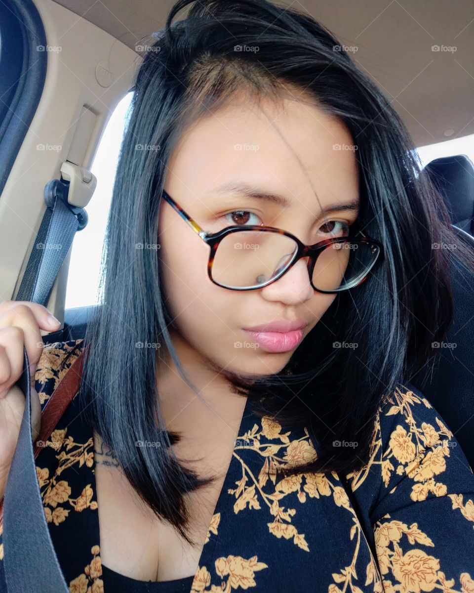 Seductive eyes selfie!