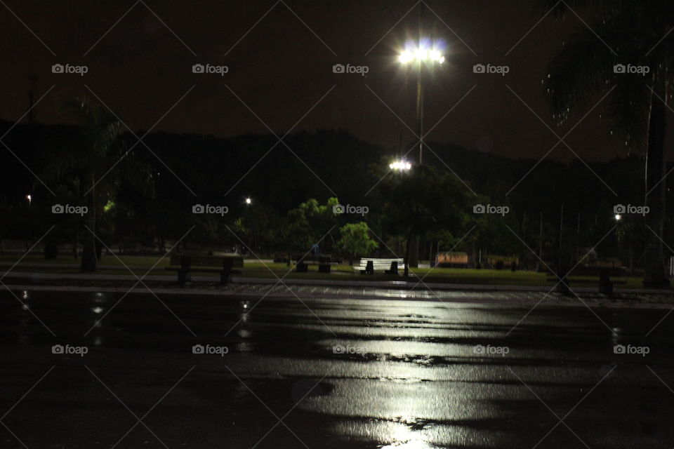 Street, Light, Water, Auto Racing, City