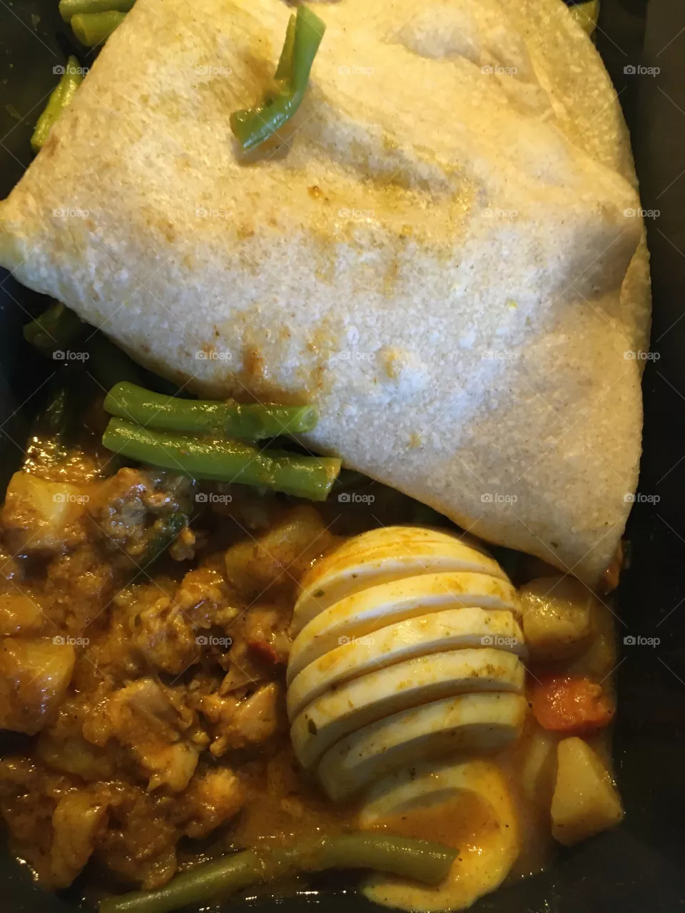 Tasty Roti evening meal