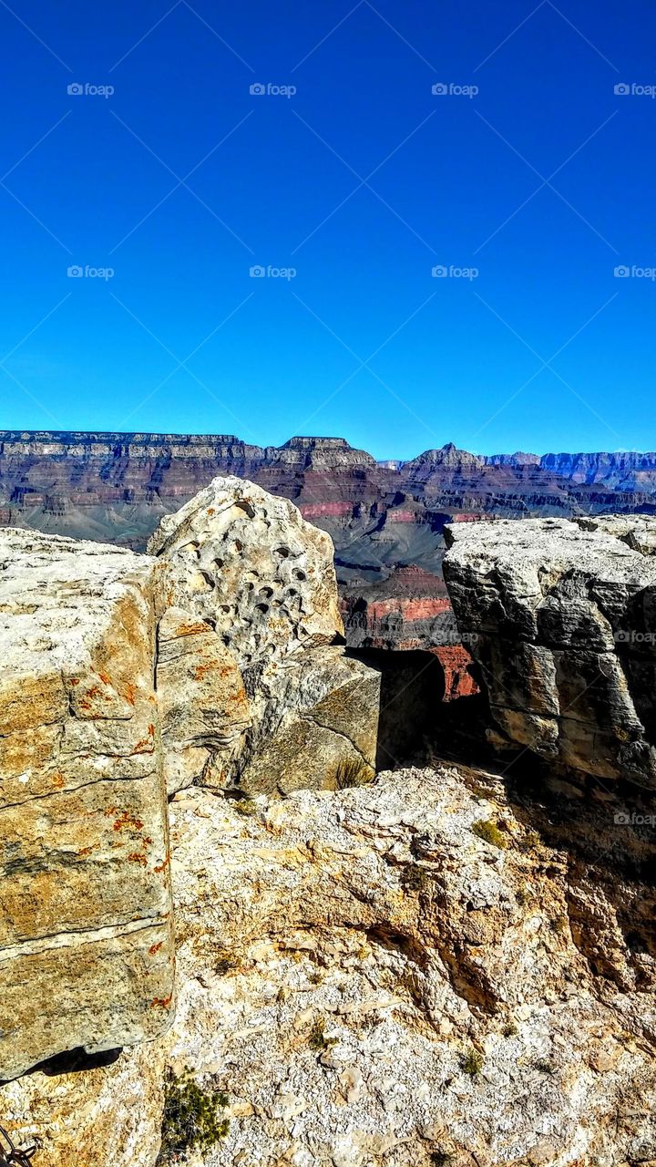 Enjoying the view of the Grand Canyon On vacation for my birthday