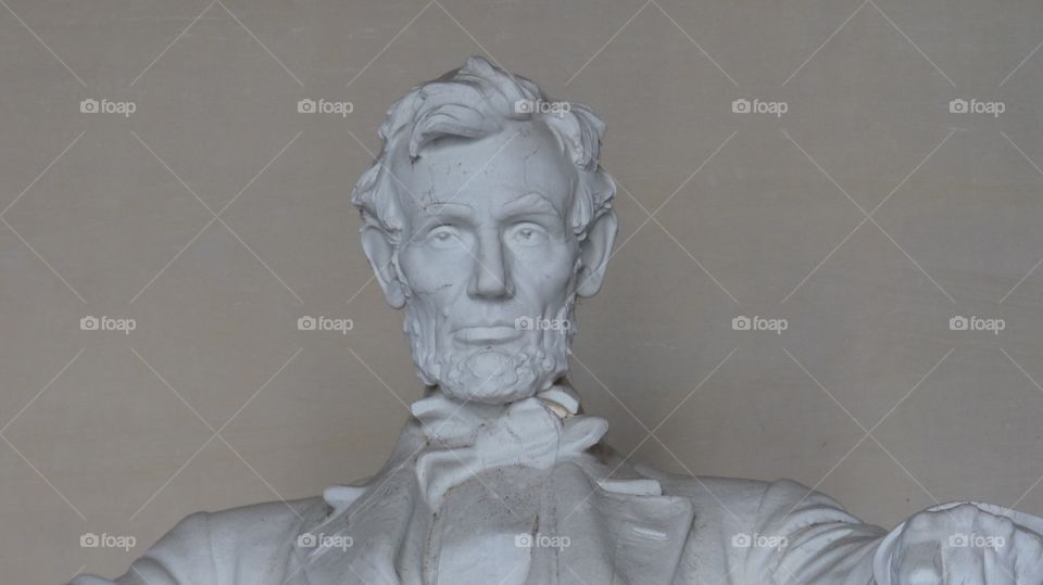 Honest Abe Lincoln. Taken at the President Abraham Lincoln Memorial in Washington DC