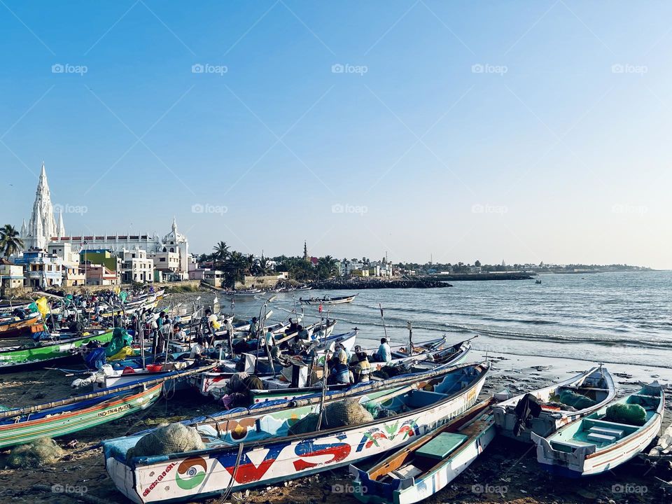 Coastal view - Mobile camera - Sea and sky