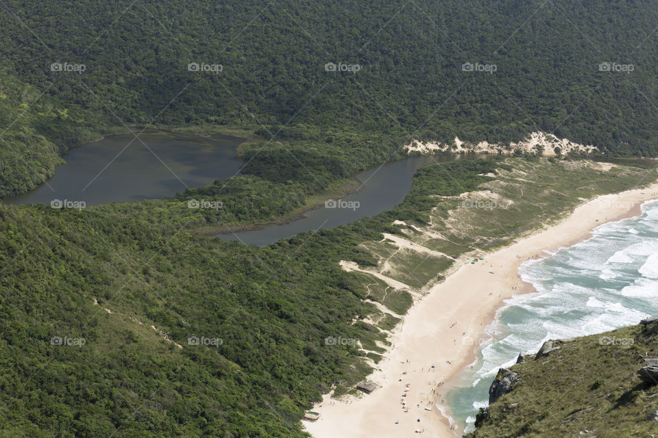 Lagoinha do leste in Florianopolis Santa Catarina Brazil.