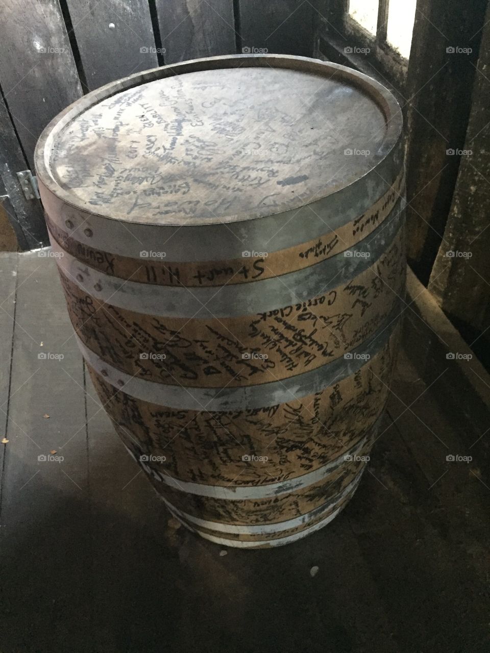 Bourbon barrel 