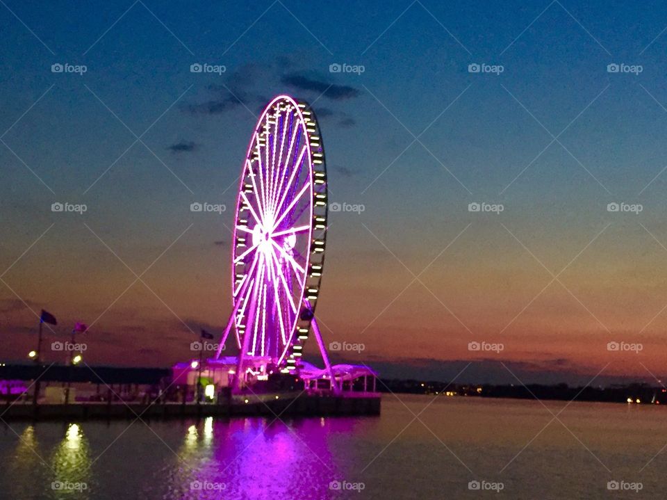 Ferris wheel, National Harbor