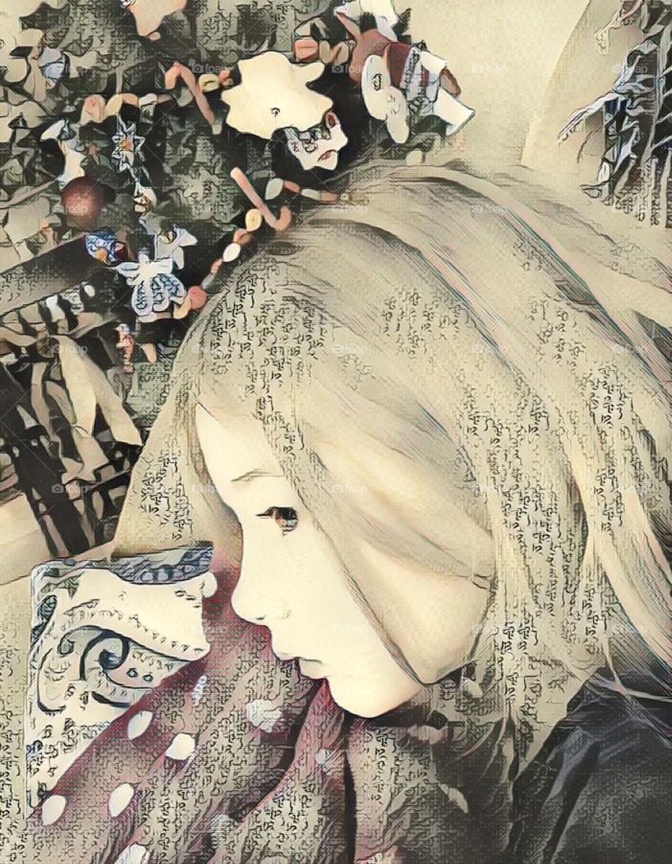 My own little porcelain doll 💙