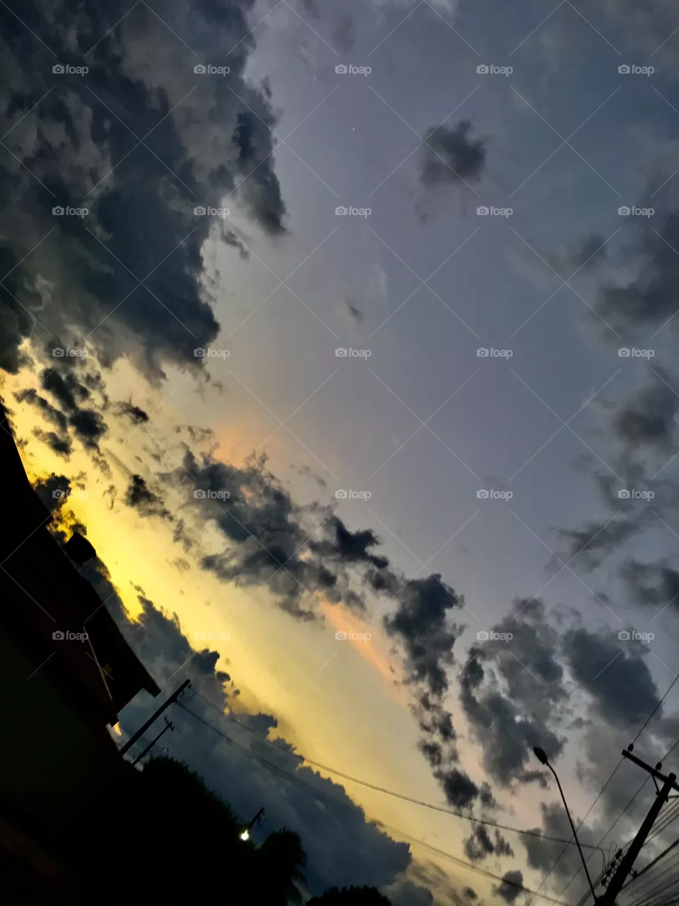 Sunset sky 
