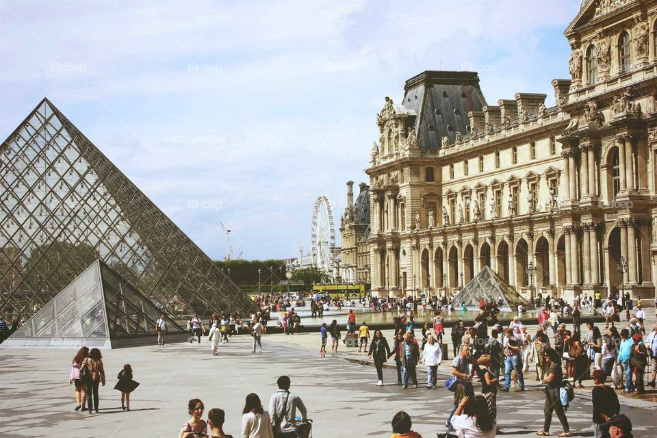 Louvre museum. Paris, France.