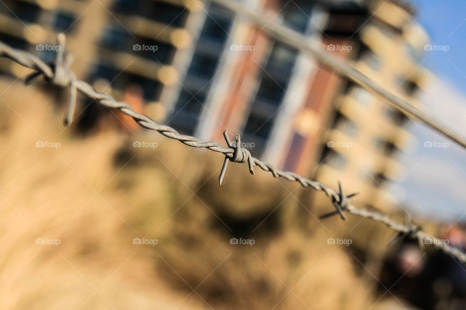 Barbed wire