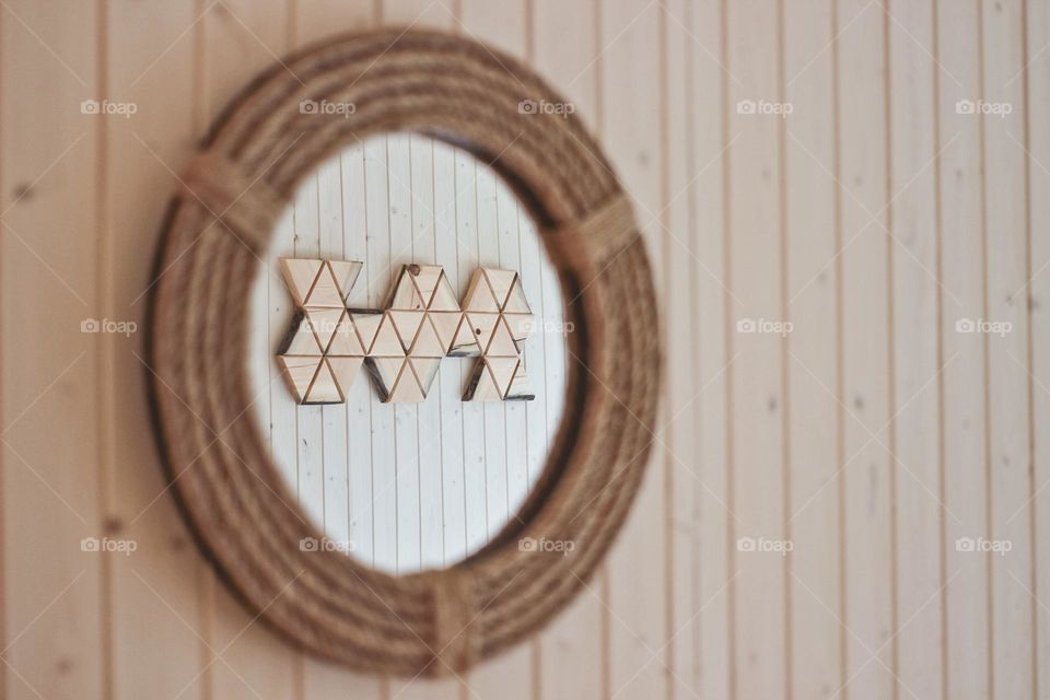 Simple shapes and natural materials only