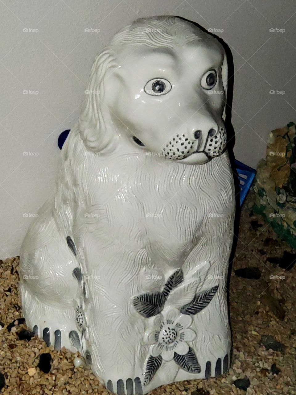 ceramic dog