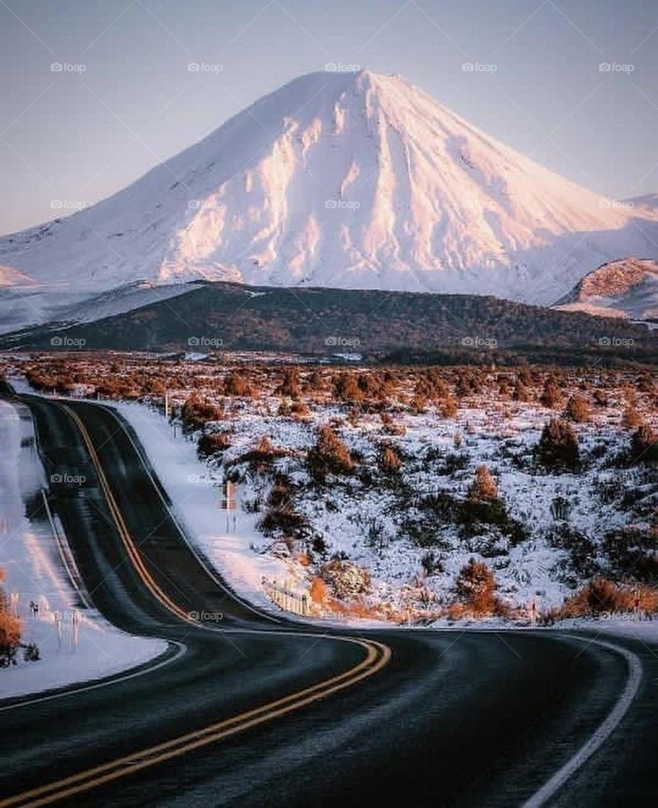 Snow road beauty

￼