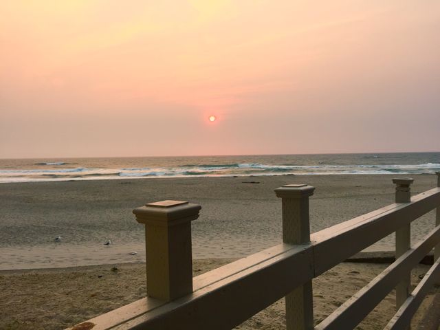 Sunset at the Beach. Lincoln City Oregon. 