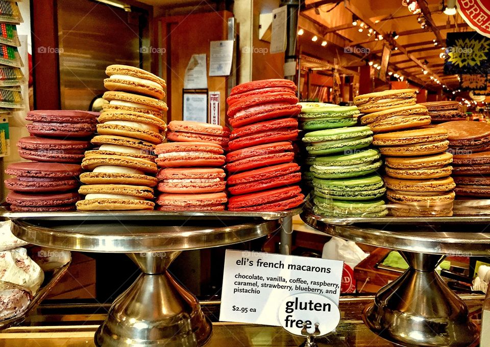 French Macaroons. Grand Central Market Place