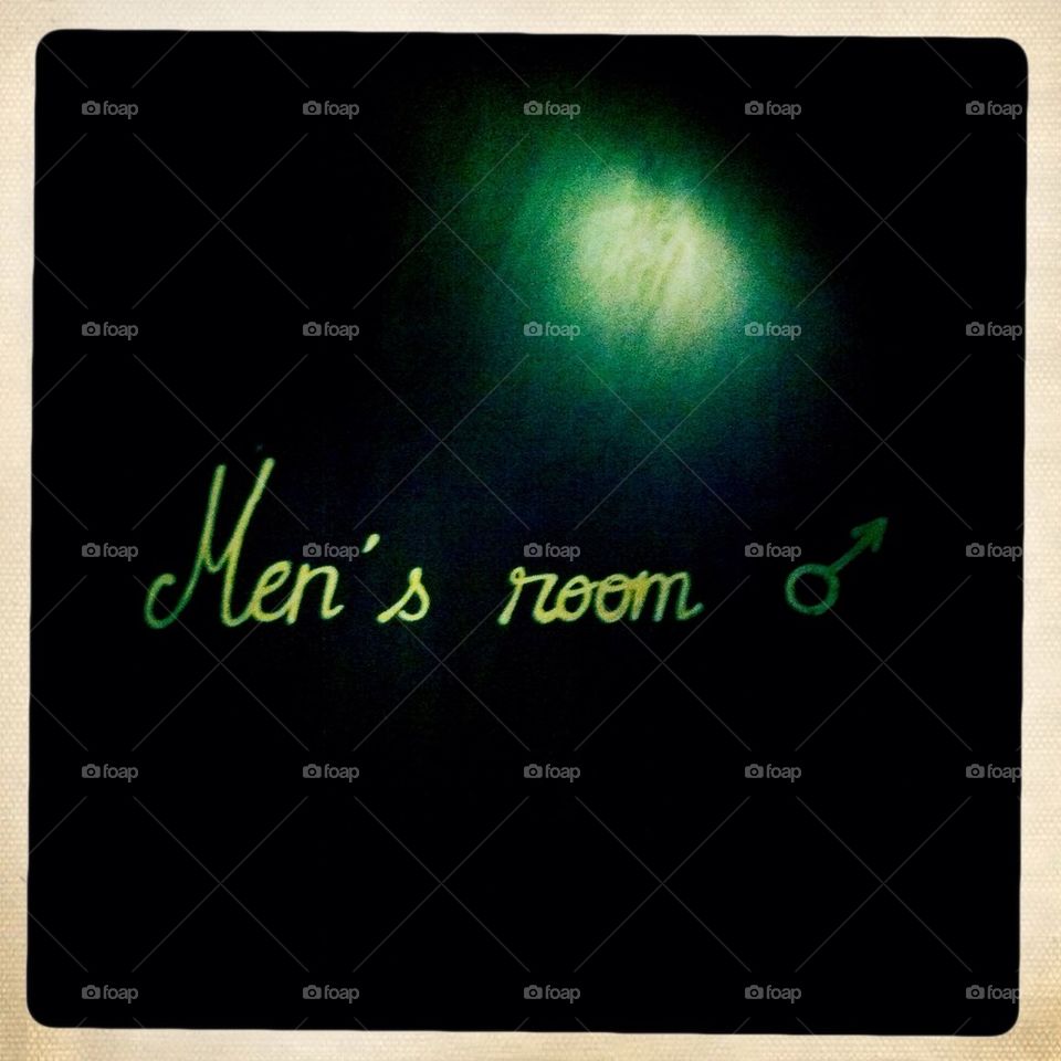 Men's room