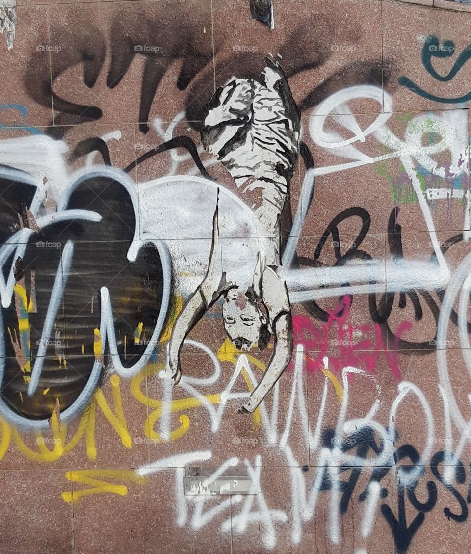 graffitis à Turin