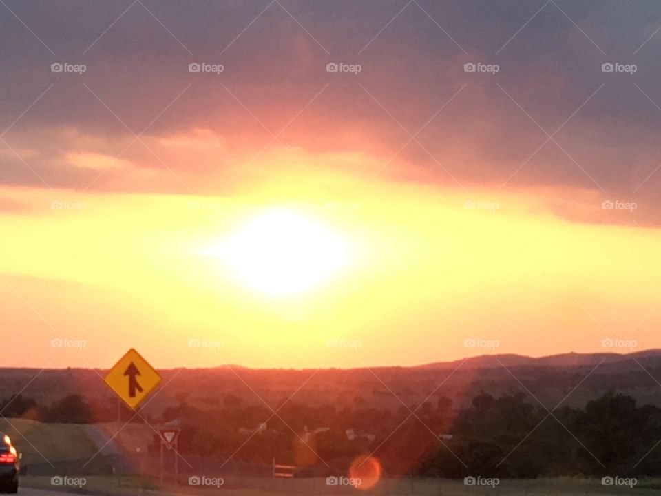 Beautiful sunset 
