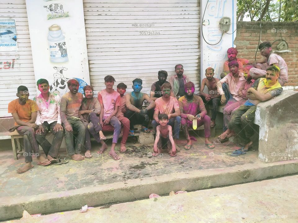 celebrate holi festival